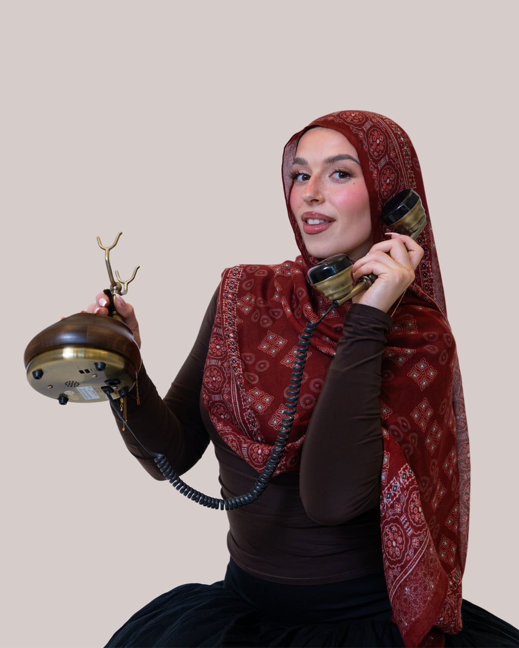 Ajrak - Modal Hijab