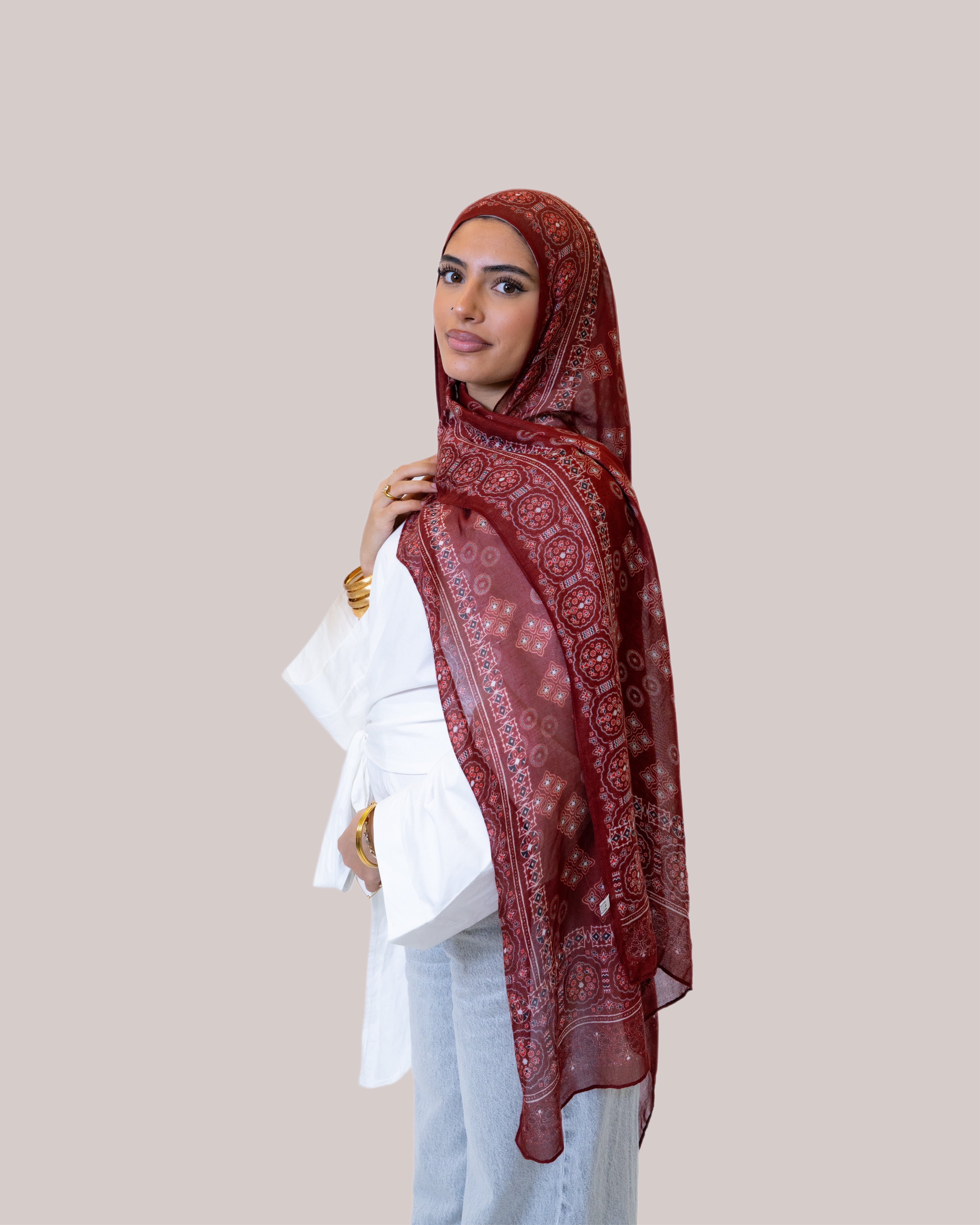 Ajrak - Modal Hijab