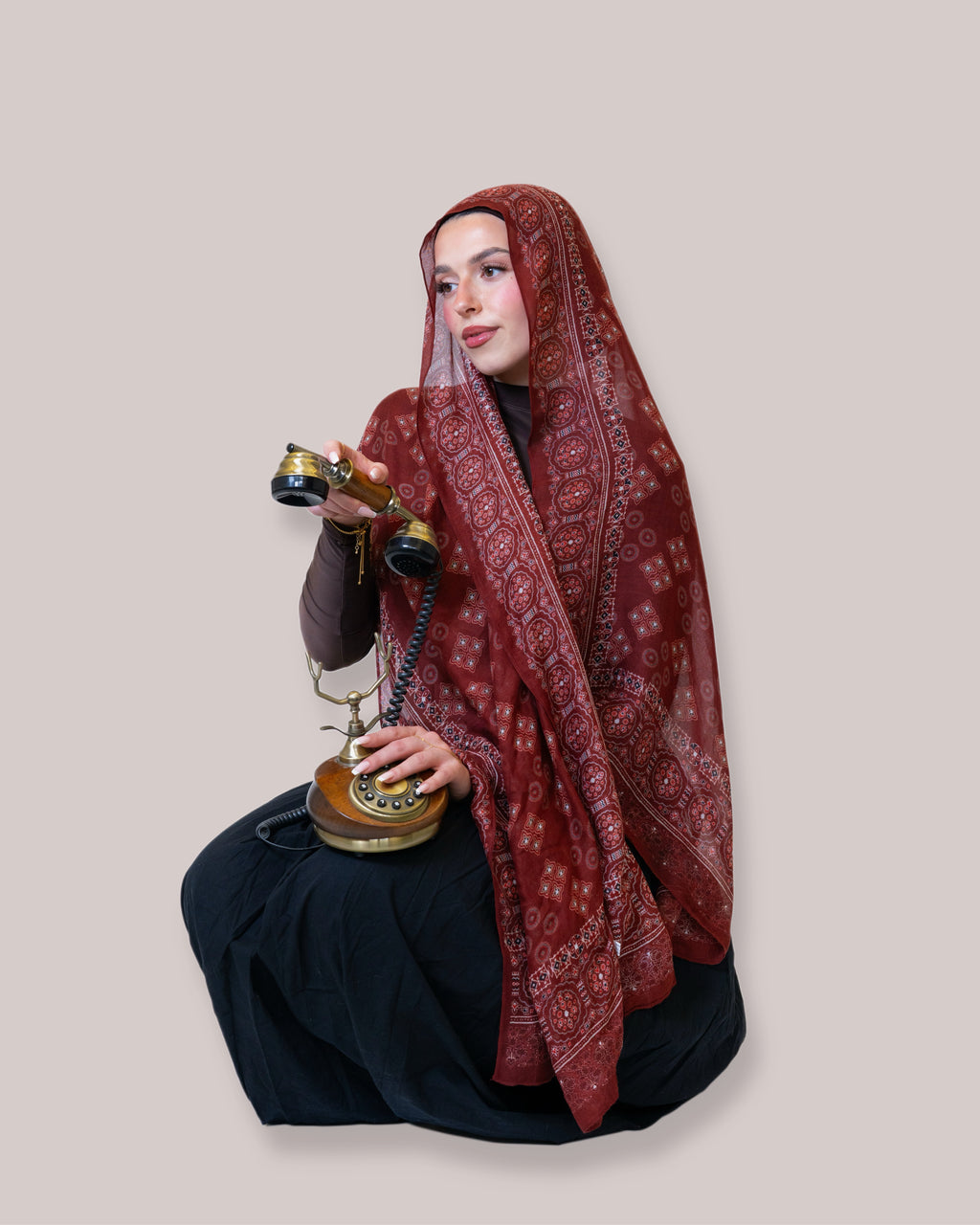 Ajrak - Modal Hijab